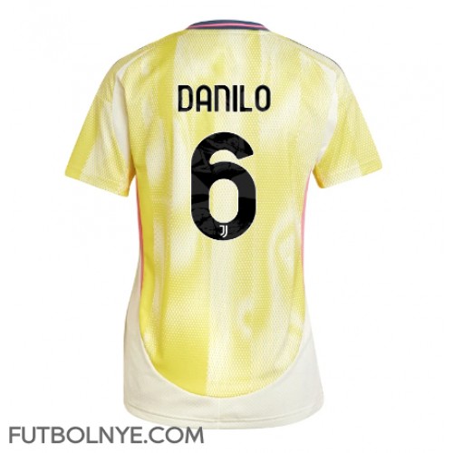 Camiseta Juventus Danilo Luiz #6 Visitante Equipación para mujer 2024-25 manga corta